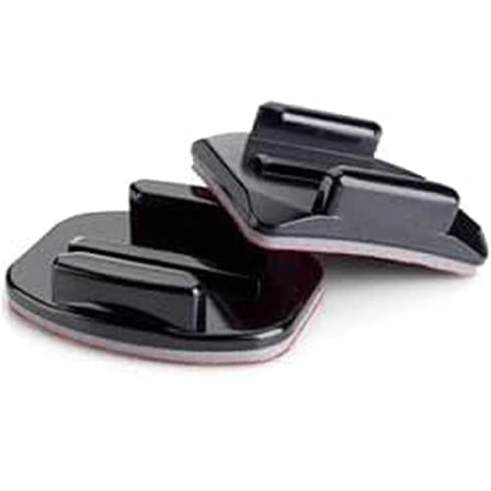 Gplus BS04KY 4 Parça Oval Eğimli Yüzey ve Flat Düz Zemin Aksiyon Kamera Uyumlu 3M Yapışkan Motor Kask Bağlantı Seti