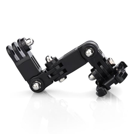 Gplus GP15 Aksiyon Kamera Uyumlu 4 Yollu 13 cm Hızlı Tak Uzatma Aparatlı Motor Kask Bağlantı Seti