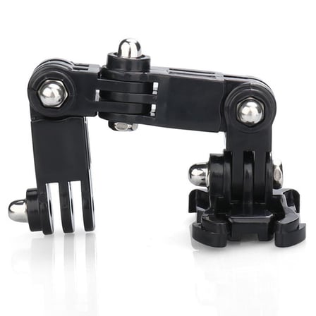 Gplus GP15 Aksiyon Kamera Uyumlu 4 Yollu 13 cm Hızlı Tak Uzatma Aparatlı Motor Kask Bağlantı Seti