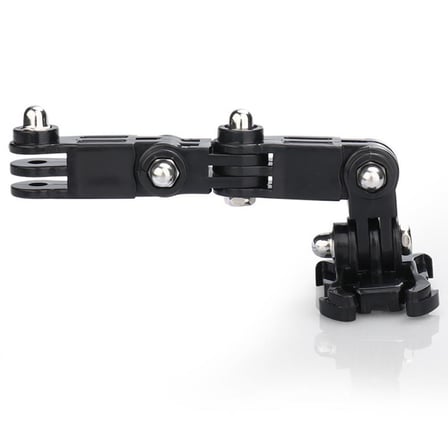 Gplus GP15 Aksiyon Kamera Uyumlu 4 Yollu 13 cm Hızlı Tak Uzatma Aparatlı Motor Kask Bağlantı Seti