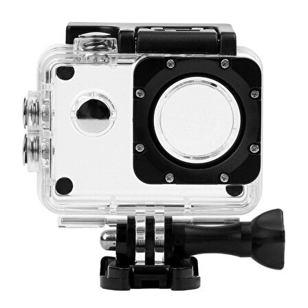 Gplus GO204 Sjcam SJ4000 Wifi Air Eken H9R 30 Metre Su Geçirmez Muhazafa Waterproof Housing Kılıf