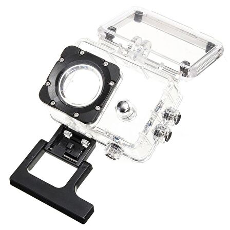 Gplus GO204 Sjcam SJ4000 Wifi Air Eken H9R 30 Metre Su Geçirmez Muhazafa Waterproof Housing Kılıf