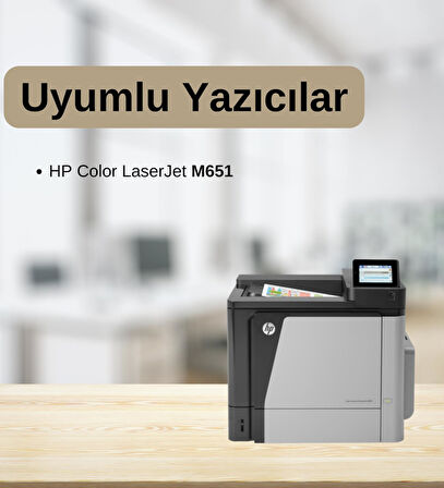 Mastek Hp CF330X/654X M651 Muadil Siyah Toner (20.5k)