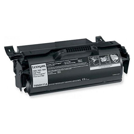 Mastek Lexmark T650/X651H11E/T650H11E T650, T652, T654, T656,X651, X652, X654, X656, X658 Muadil Toner  (25K)