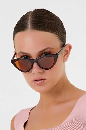 ModaLucci ML 13 Cat Eye Kahverengi Kadın Güneş Gözlüğü