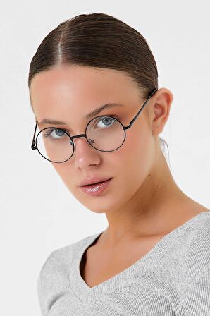 Unisex Güneş Gözlüğü HARRY0S Siyah Şeffaf