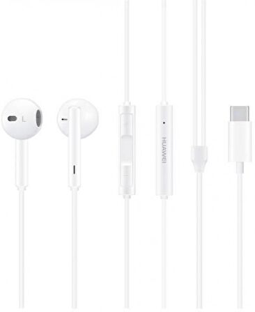 HUAWEI TYPE-C EARPHONE, CM33, WHITE