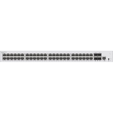 HUAWEI EKITENGINE S220-48P4S 48 PORT GIGABIT+4X1GB SFP CONSOLE PORT L2 YÖNETİLEBİLİR 380W POE RACKMOUNT SWITCH