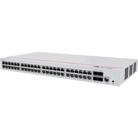 HUAWEI EKITENGINE S220-48P4S 48 PORT GIGABIT+4X1GB SFP CONSOLE PORT L2 YÖNETİLEBİLİR 380W POE RACKMOUNT SWITCH