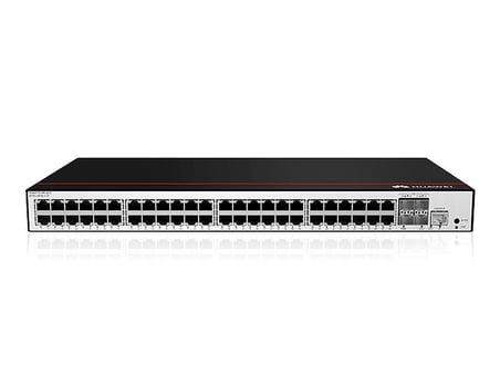 HUAWEI 48port PoE 828W 4-10GbE SFP 2.5GbE 2 ayrı 12GE stack portu Yönetilebilir Switch