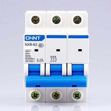 Chint 3P C16A Trifaze Otomatik Sigorta