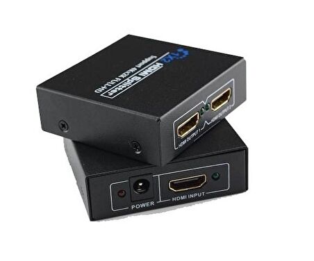 Gplus 4K102 2 Port 4K Ultra HD 2160p 3D HDMI Splitter HDCP 1.4 2 Port TV Görüntü Çoklayıcı