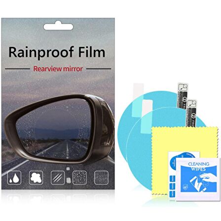 Gplus FG80 Anti Fog Film Su ve Yağmur Kaydırıcı Ayna Toz Koruyucu