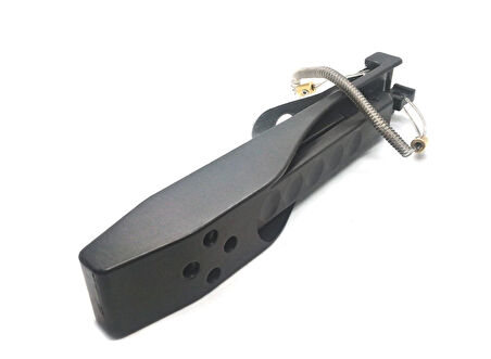 PortFish Balık Tutma Maşası 20Cm Kılıflı Bele Takılabilen SİYAH