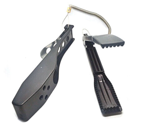 PortFish Balık Tutma Maşası 20Cm Kılıflı Bele Takılabilen SİYAH