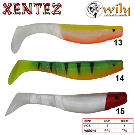 Wily Xentez Turna Silikon 8 Cm (439390472) 12