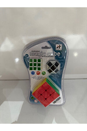 Zeka Küpü 3 Lü Küp - Magic Cube - Sabır Küpü 0025