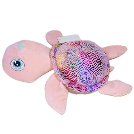 Işıltılı Sevimli Peluş Deniz Kaplumbağası 30 Cm.