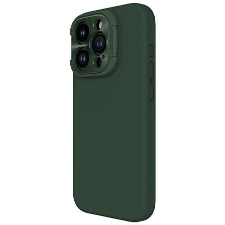 Nillkin iPhone 15 Pro Stand Özellikli Lens Koruyuculu Lansman Kılıf