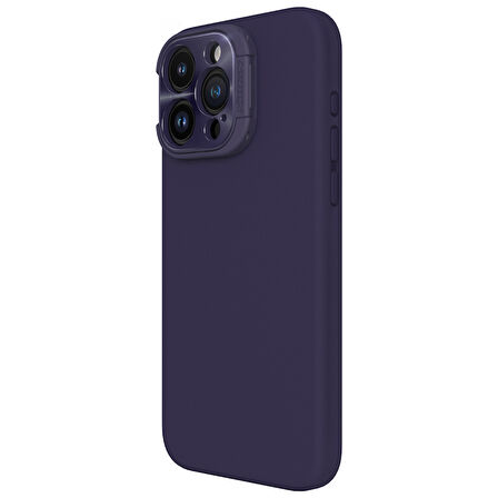 Nillkin iPhone 15 Pro Max Stand Özellikli Lens Koruyuculu Lansman Kılıf