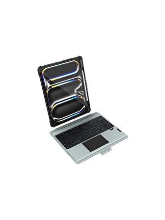 Nillkin NLK-0312 Bumper Rgb Işıklı Klavyeli iPad Kılıf iPad 10/10.9 2022