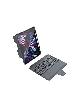 Nillkin NLK-0336 Bumper Rgb Işıklı Klavyeli iPad Kılıf iPad 12.9 2020/21/22