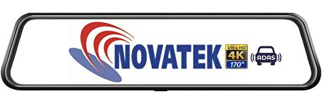 Novatek NT924GW+32GB 4K 2160P ADAS GPS+Wifi 12 inç Araç Kamerası