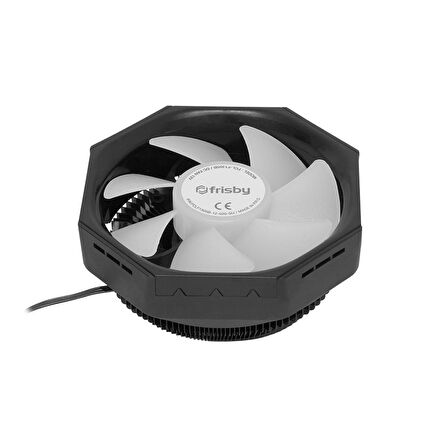 Frisby FCL-F1305B 100mm Rainbow LED Intel/AMD CPU Soğutucu