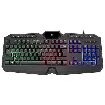 Frisby FK-4860QU Kablolu RGB LED Aydınlatmalı Q Oyuncu Klavye