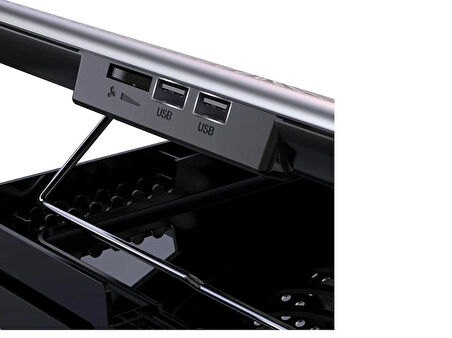 FRISBY FNC-5260ST 6 FAN NOTEBOOK SOĞUTUCU VE STAND GUMUS