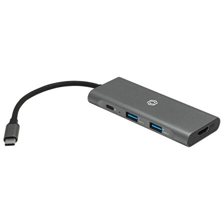 FRISBY FA-7712TC TYPE-C 7-IN-1 MULTI PORT HUB