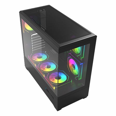 Frisby Tundra FC-9585G 750W 80+ Bronz USB 3.2 ARGB eATX Mid Tower Siyah Kasa