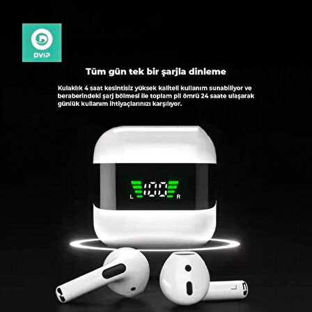 Dvip P50 Pro TWS Bluetooth 5.1 Kulak İçi Kulaklık