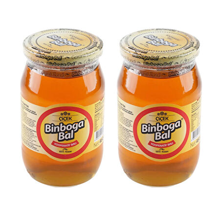 Binboğa Çiçek Balı 460 gr Cam x 2 Adet