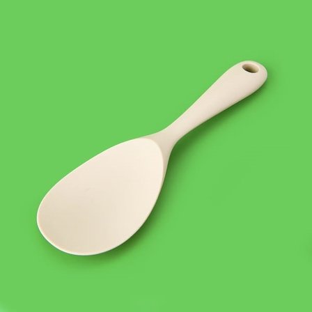 Valletta Silikon Pilav Kaşığı - Bej - 22,5 cm