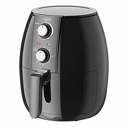 PerClass VLT5010 Mekanik Airfryer 4 Lt Sıcak Hava Fritözü-Siyah