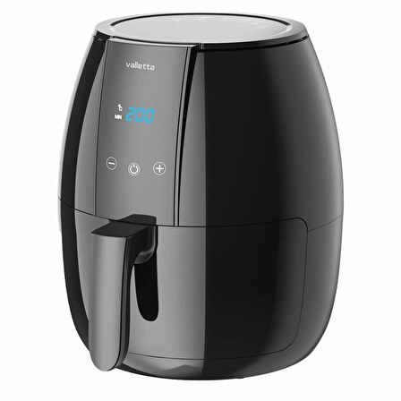 PerClass VLT5012 Raffle Digital Airfryer 4 Lt Sıcak Hava Fritözü-Siyah