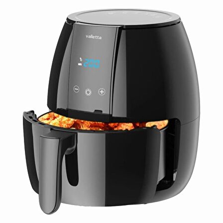 PerClass VLT5012 Raffle Digital Airfryer 4 Lt Sıcak Hava Fritözü-Siyah