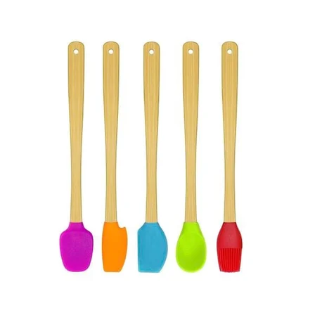 Valletta İndigo 5'li Spatula Seti - 25 cm