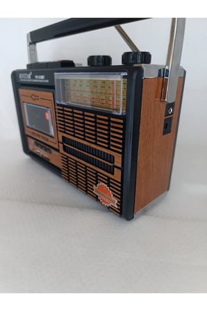 Nostalji Radyo Kaset Çalar Bluetooth Hoparlör Klasik Radyo