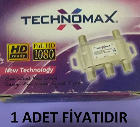 TEKNOMAX & STAR SAT DİSEqC 4 LÜ ( 1 ADET FİYATIDIR )