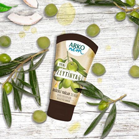 Arko Nem Değerli Yağlar Zeytinyağlı Nemlendirici Krem 3x60ml