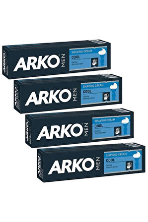 Arko Men Cool Tıraş Kremi 90gr 86 ml x 4