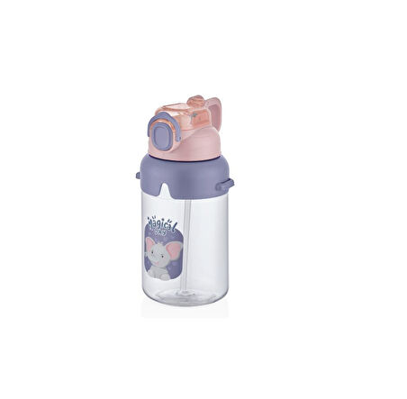 Vagonlife VGN2266 650ml Pembe Pipetli Matara