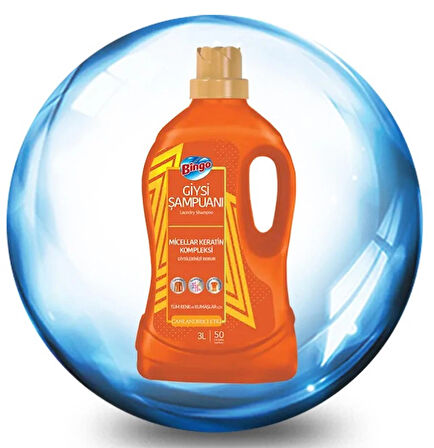 Bingo Giysi Şampuanı Canlandırıcı Etki 3 Litre