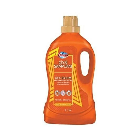 Bingo Giysi Şampuanı Canlandırıcı Etki 3 Litre