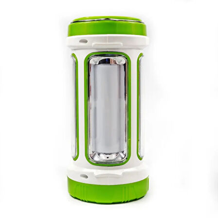 Gold Police Solar&Şarjlı El Feneri JQ-6088 3 W (Projektör) Turuncu