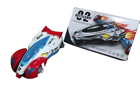 23 cm Sesli ışıklı Hareketli Space Car 1530