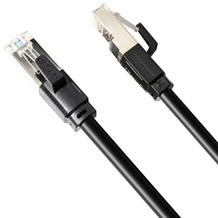 Gplus Cat6 4 Metre F/UTP 1G 250 Mhz 26 AWG CCA Folyo Kaplamalı Profesyonel FTP Network Ethernet Patch Cord Kablo 4MT