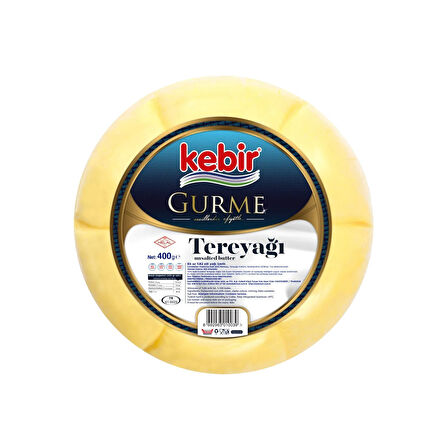 Kebir Gurme Tereyağı 400 gr x 2 Adet